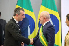 2 January 2023 The National Assembly Speaker at the Brazilian President’s inaugural ceremony